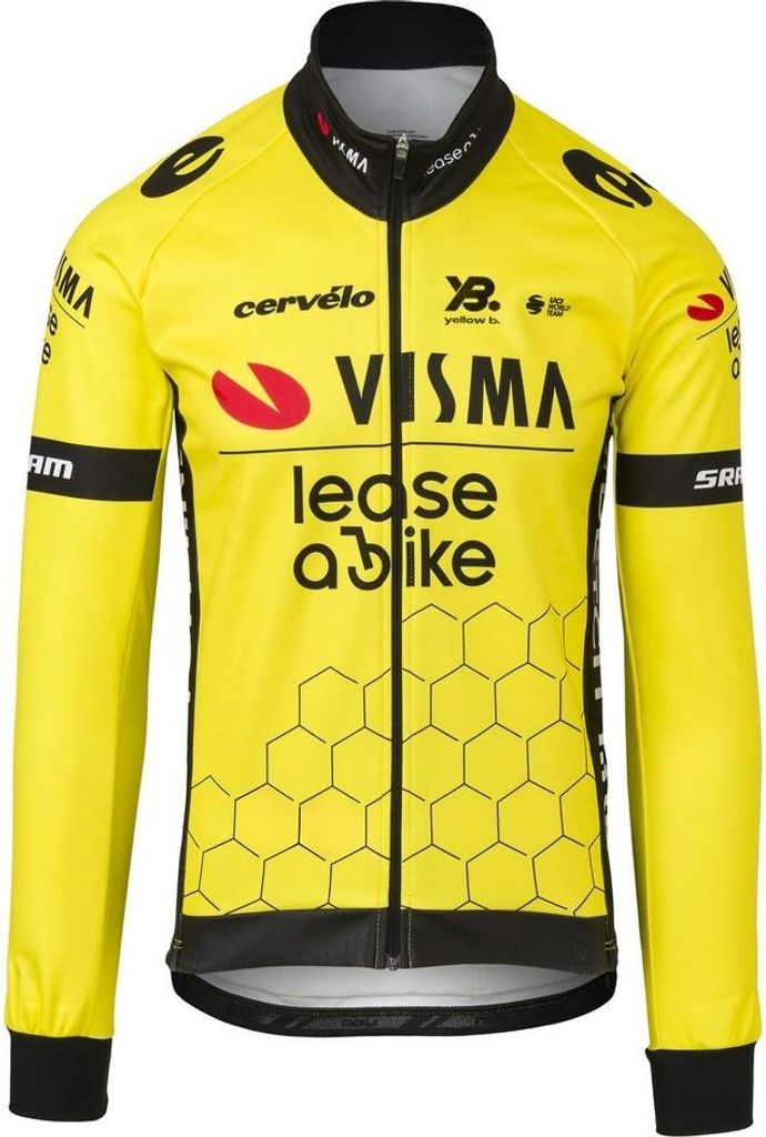 Tvl Team Visma Lease A Bike Replica 2025 Jacke Gelb S Herren Gelb S