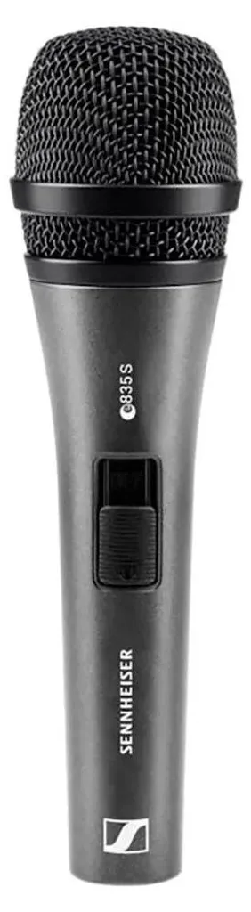 Microphone de chant dynamique Sennheiser E 835-S filaire pour scène