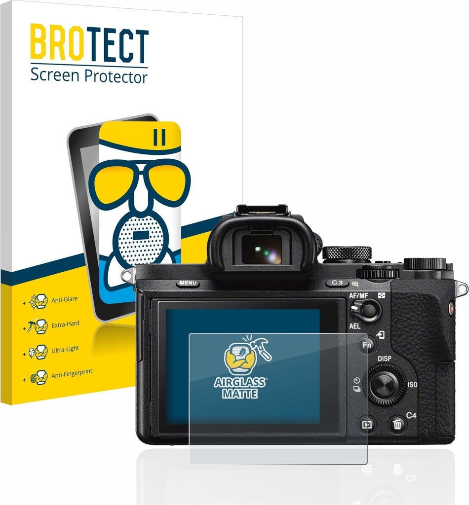 BROTECT Entspiegelungs Schutzglas für Sony Alpha 7 II Produktbild 