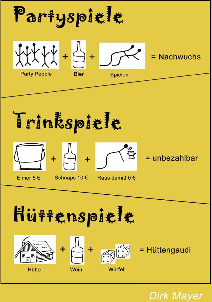Trinkspiele Partyspiele Hüttenspiele