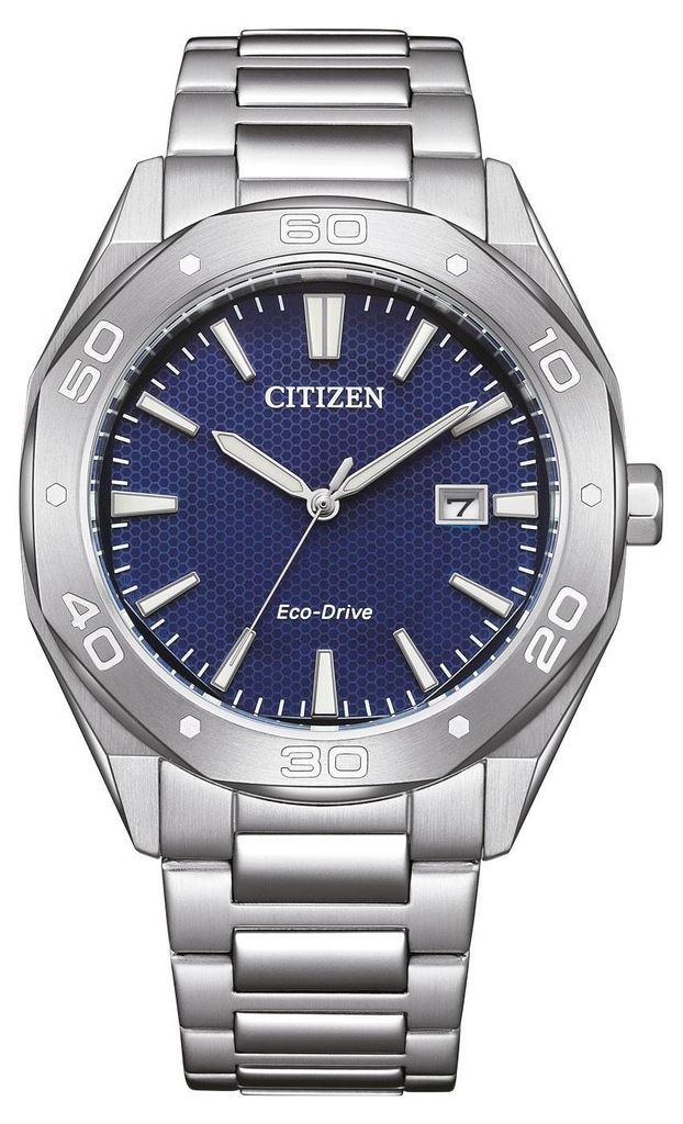 Męski zegarek Citizen model: BM7631-52L z niebieską tarczą Zdjęcie produktu 