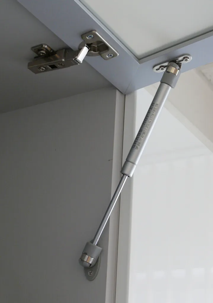 Mobile Pensile 30x36 Grigio Antracite Opaco e Rovere Avellino - 6