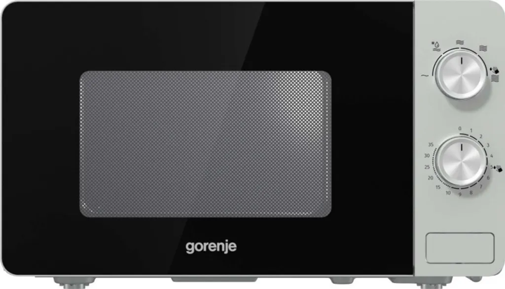 Four à micro-ondes Gorenje 20L argenté MO 20 E1S simple d'utilisation