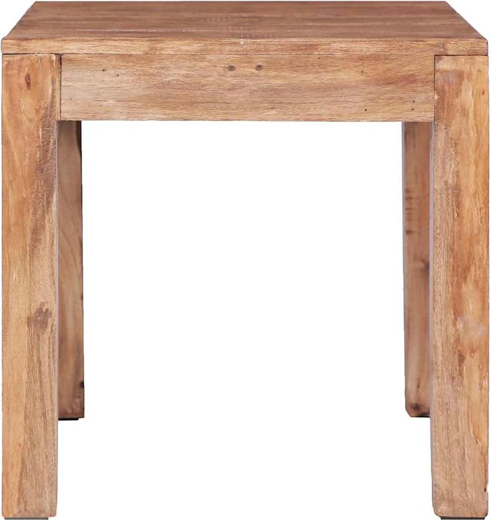 vidaXL Couchtisch 53x50x50 cm Altholz Massiv