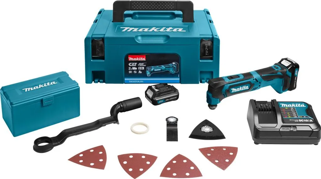 Multitool Makita TM30DSAJX4 10.8V CXT Oscillation Variable et Design Compact