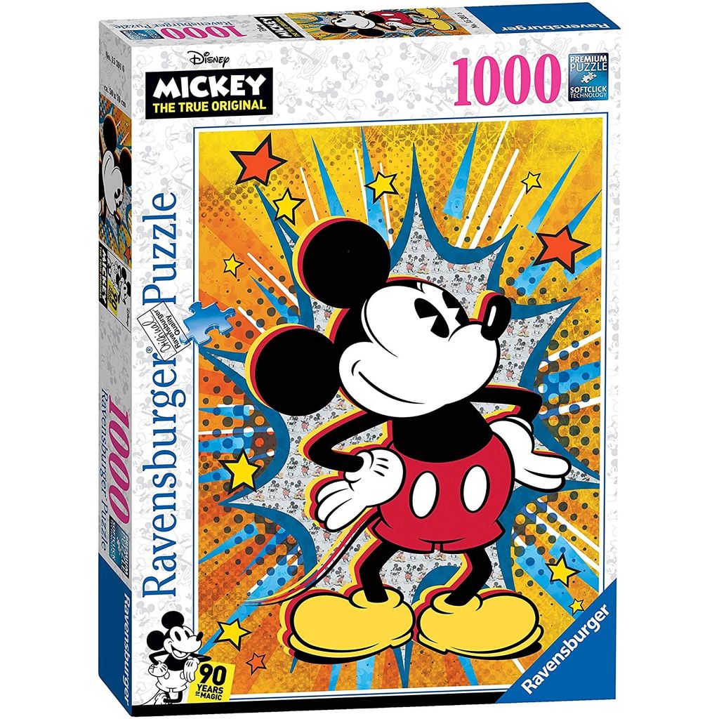 Puzzle 1000T Retro Mickey Produktbild 5