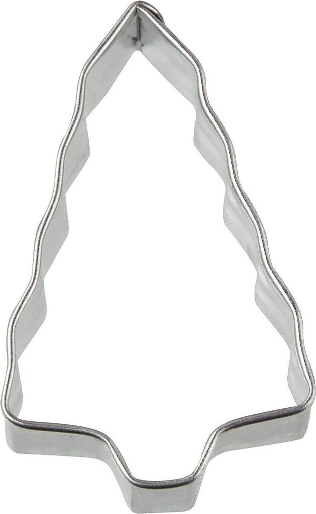 Zenker Ausstecher Tannenbaum Patisserie, Weihnachtsausstecher für Plätzchen, Ausstechform für Kekse und Fondant, hochwertiger Keksausstecher, K...