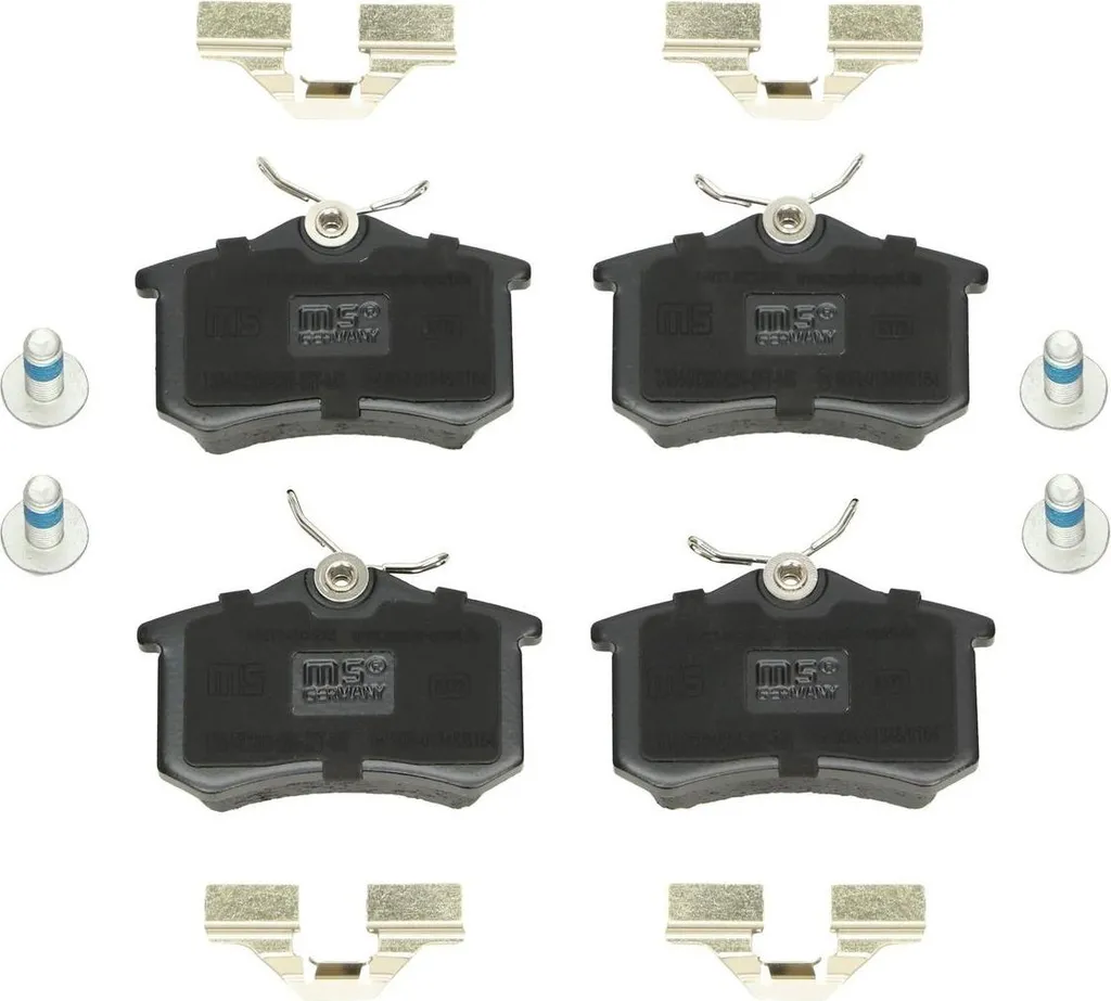 Plaquettes frein arrière MS sans bruit pour Seat Ibiza IV 6J5 6P1
