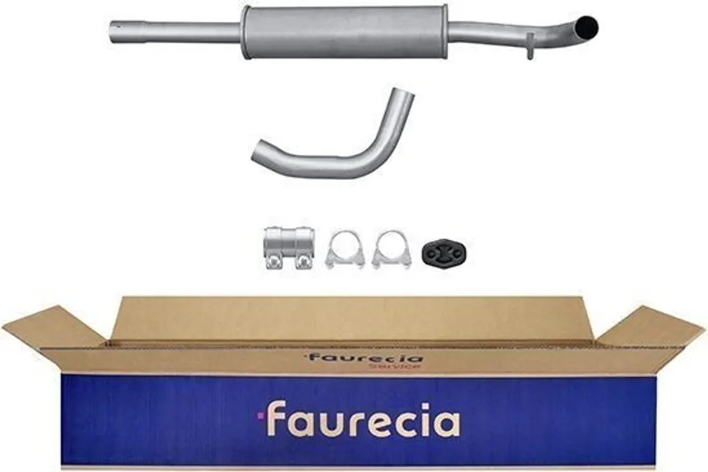 Silencieux central HELLA haute résistance pour Volkswagen Lupo 6X1