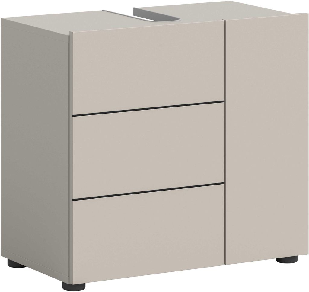 Waschbeckenunterschrank Vira Xonox - Cashmere Melamin - Produktbild 