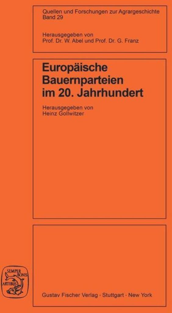 Europäische Bauernparteien im 20. Jahrhundert