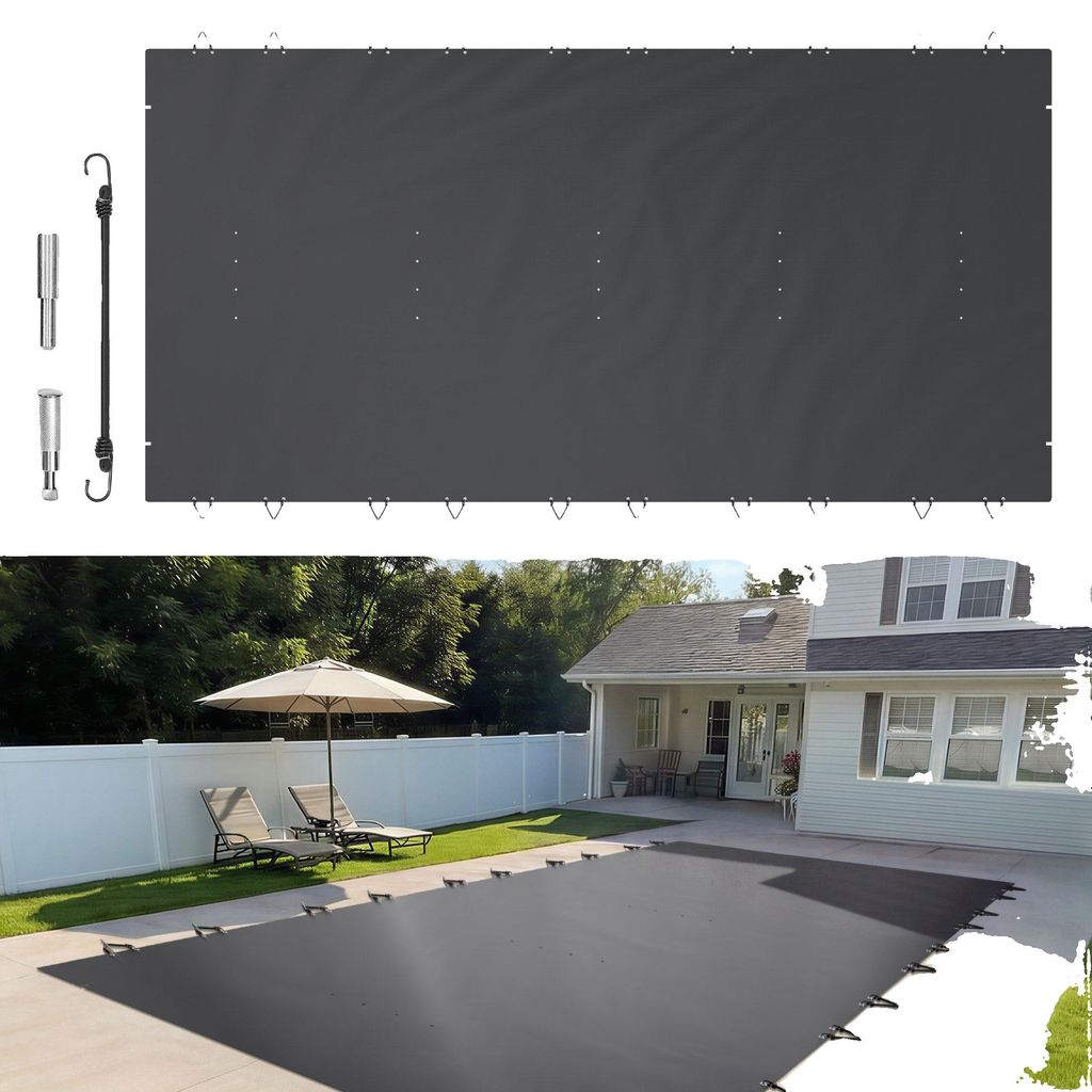 Cubierta de seguridad para piscinas VEVOR, compatible con Imagen del producto 