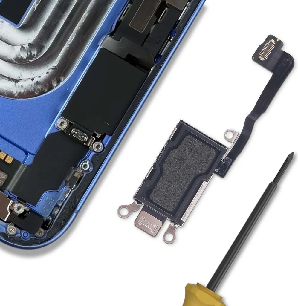 Port de carte SIM interne pour iPhone 16 - Module de remplacement Noir - 3