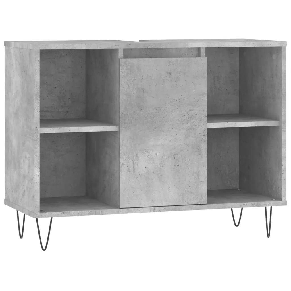 Crea il tuo Relax con il Mobile Bagno SYFAX Grigio Cemento 80x33x60