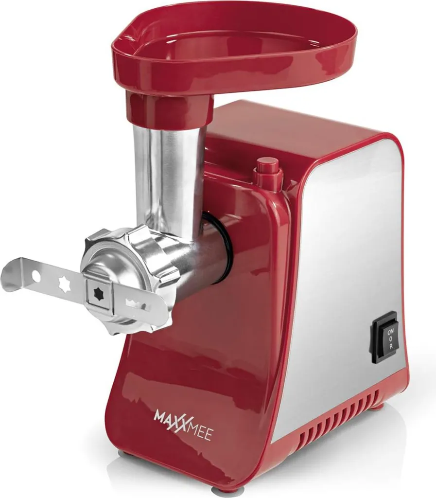 Hachoir à viande électrique 1300W en acier inoxydable avec machine à saucisses - 4