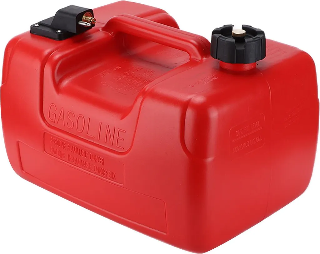 Nourrice de bateau portable 12 litres pour moteur hors-bord essence