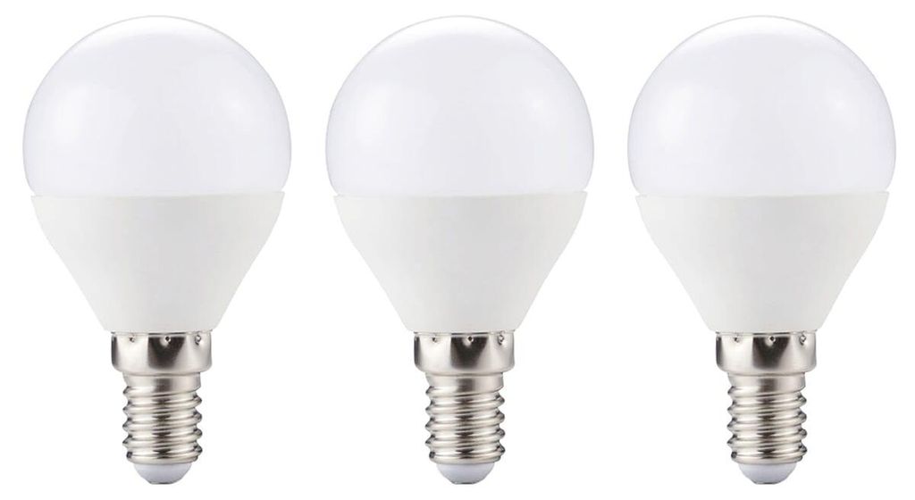 Kobi E14 LED Kugellampe 6W 470lm 6000K 230V 3 Stück Produktbild 