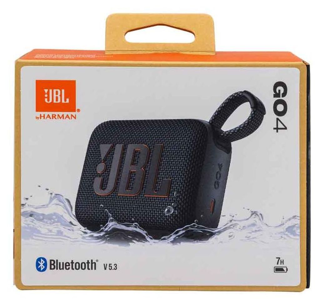 JBL Go 4 Tragbarer Mono-Lautsprecher Schwarz 4,2 W Produktbild 