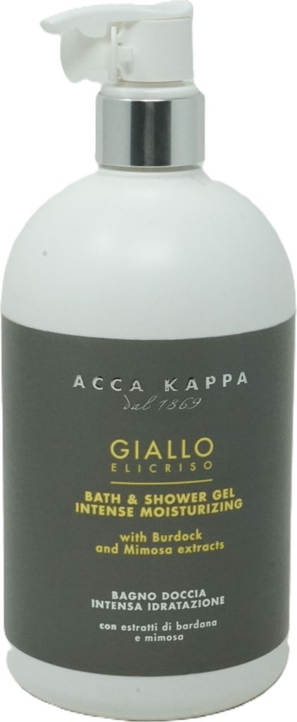 Acca Kappa Giallo Elicriso Bath & Shower Gel 500 ml Produktbild 