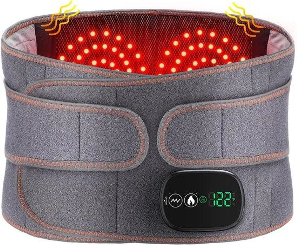 Ceinture chauffante pour relaxation lombaire et massage du bas du dos