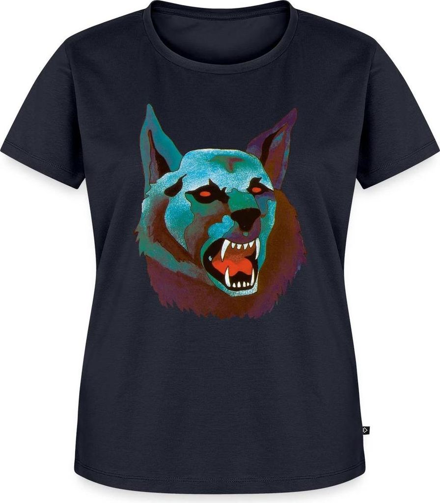 Spreadshirt Die Drei Fragezeichen Fragezeichen Und Der Karpatenhund Cover Frauen Premium T-Shirt, 4XL, Navy
