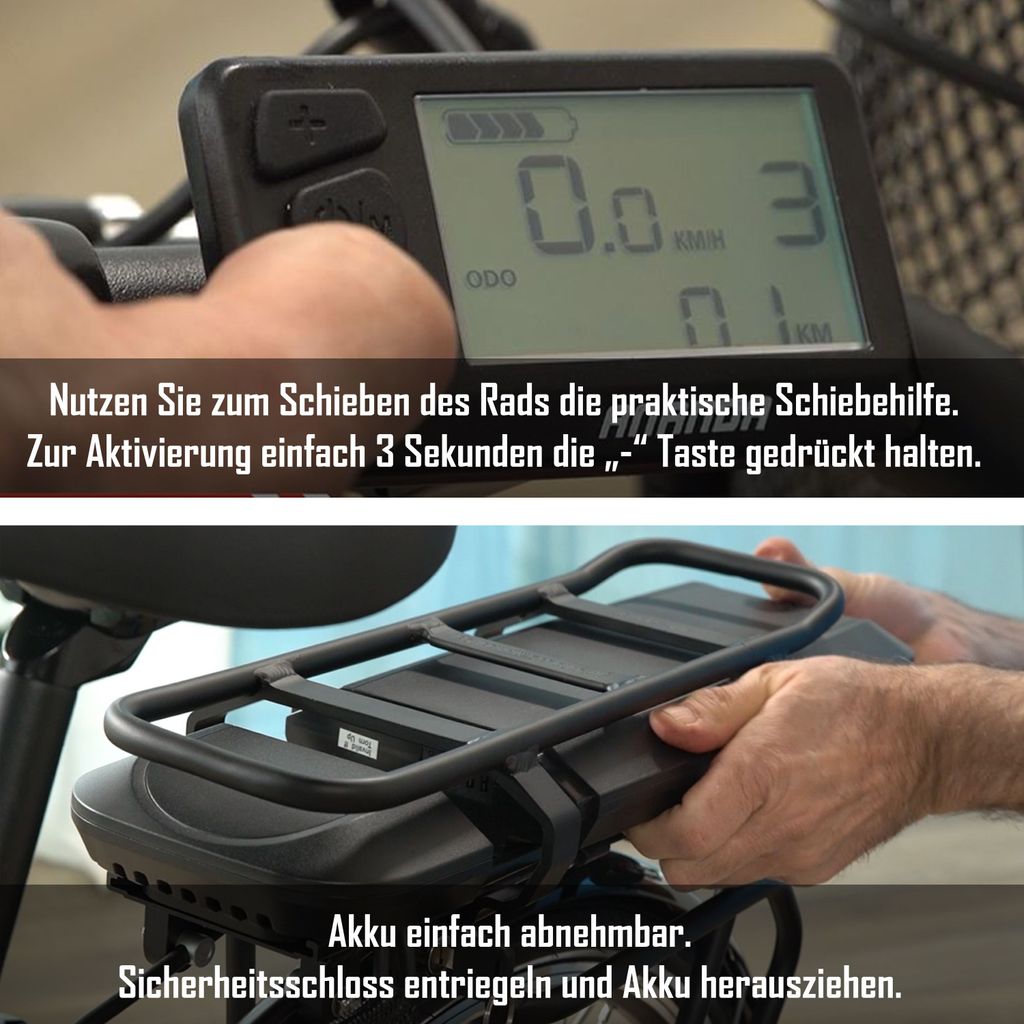 Telefunken City E-Bike für Damen und Herren | Produktbild 8