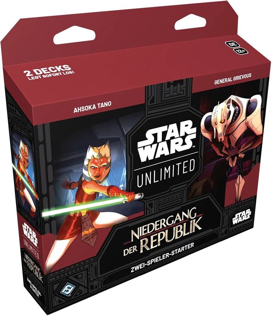 Star Wars Unlimited Déclin de la République Deck Français Image du produit 