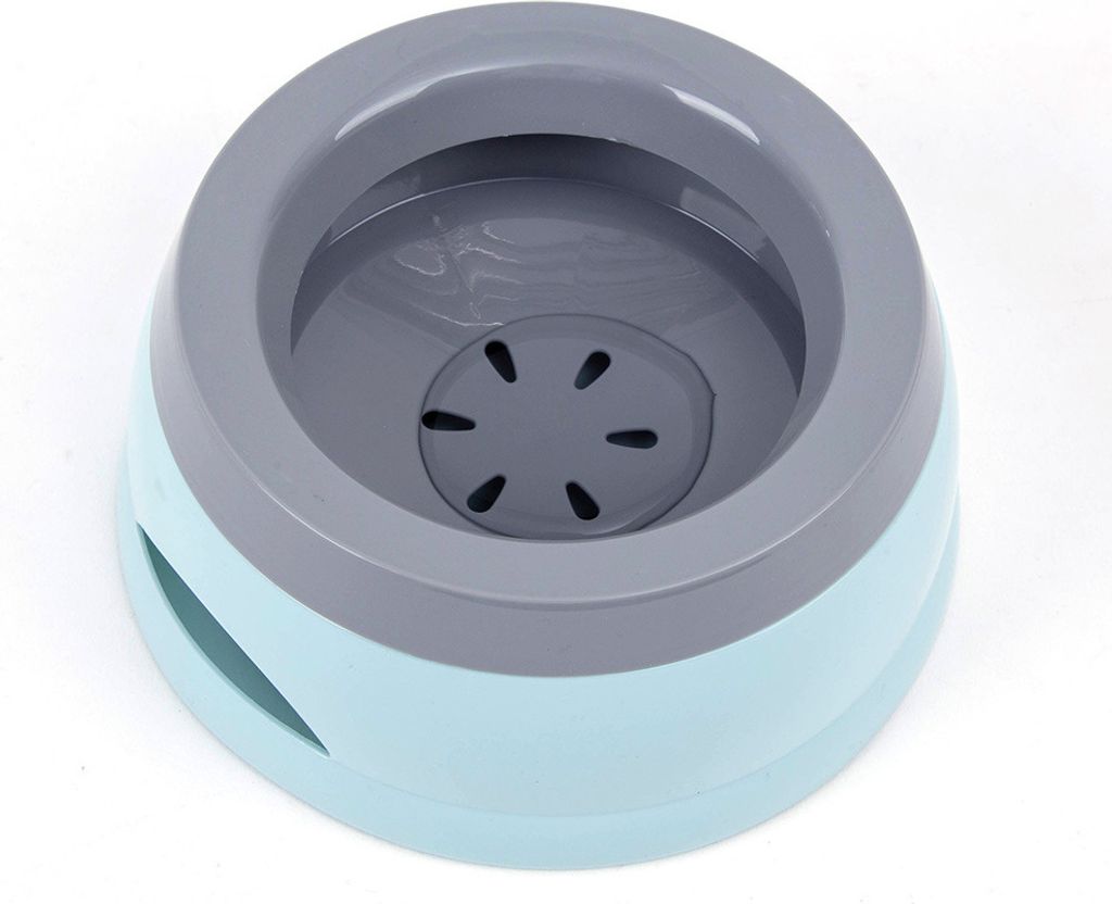 Wassernapf für Hunde Unterwegs , Qianyou Auslaufsicher Spritzschutz Fressnapf Hundenäpfe Katzenapf Haustier rutschfest Auto Reise Trinknapf Plast...