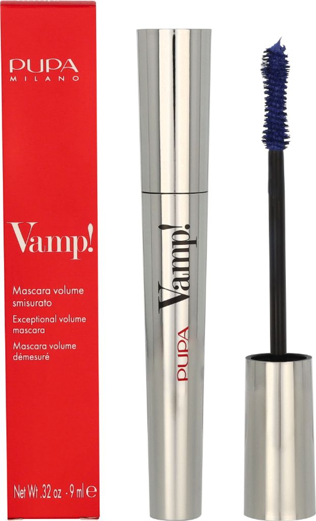 PUPA Milano Vamp! Mascara, Blau, Deep Night, Volumengebend, Produktbild 