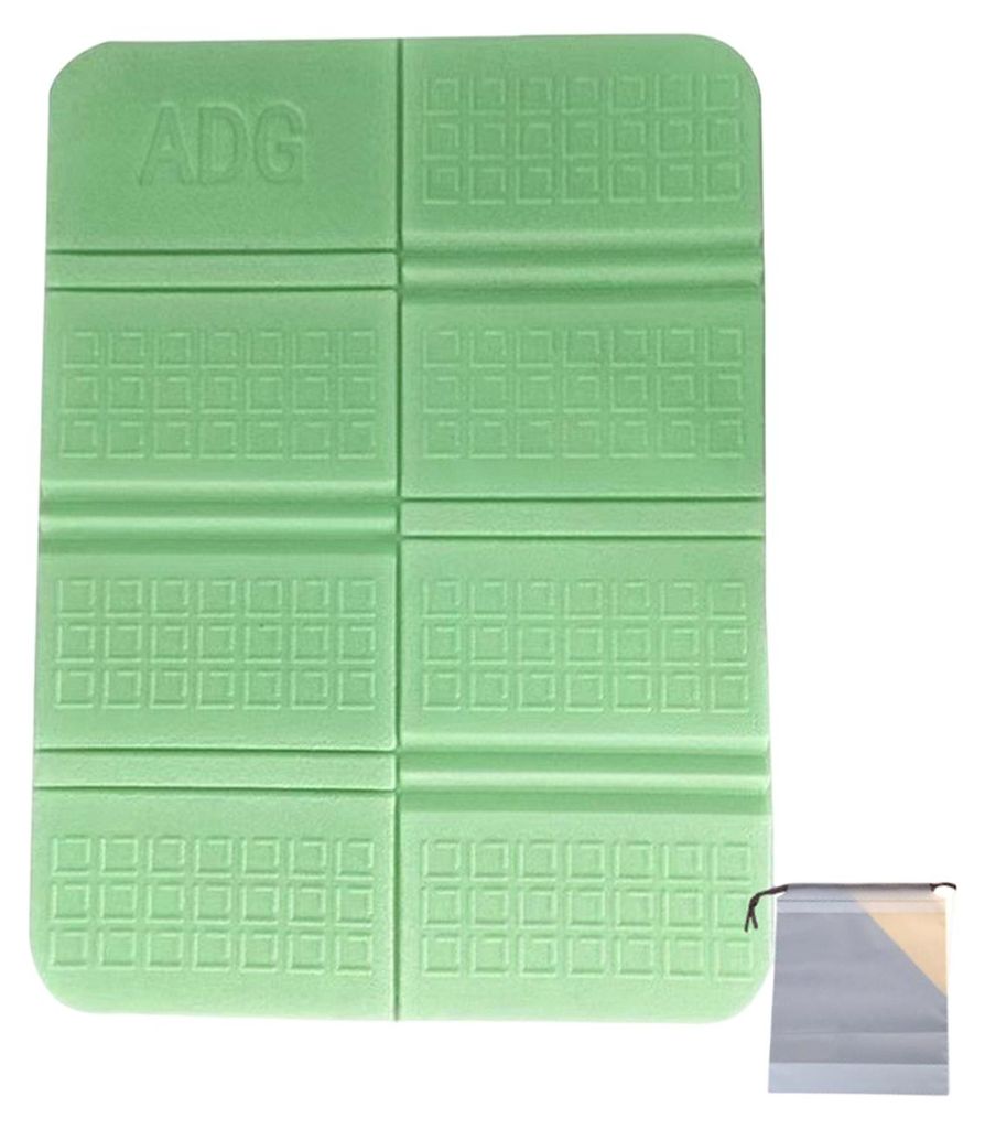 1/2 Stück Schaumstoff-Sitzmatte mit Aufbewahrungstasche, faltbares Sitzkissen, wasserdicht, leicht, Outdoor-Wander-Camping-Sitzkissen, Stadionmatte