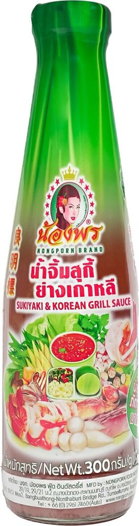 Nongporn Sukiyaki & Korean Grill Sauce 300ml Produktbild 