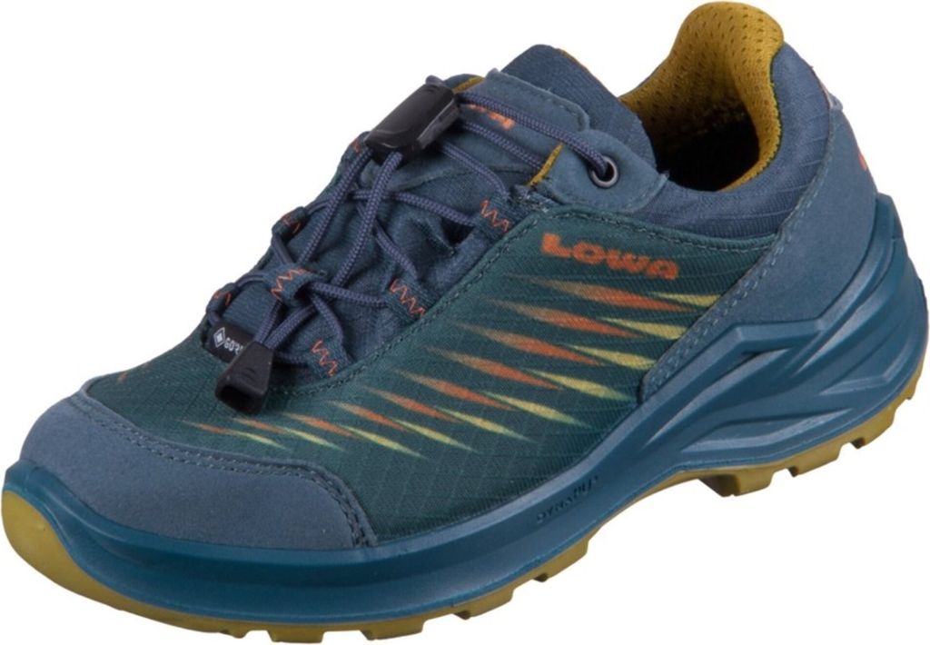 Lowa ZIRROX II GTX LO JR Multifunktionsschuh Wanderschuh Kinder blau 29