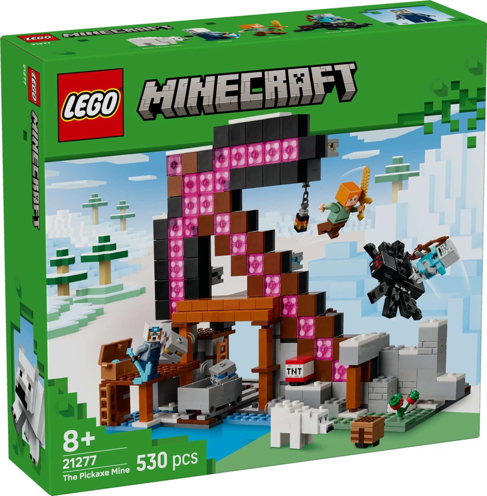 LEGO Minecraft Kilofowa kopalnia, Zestaw do budowania, 8 Zdjęcie produktu 