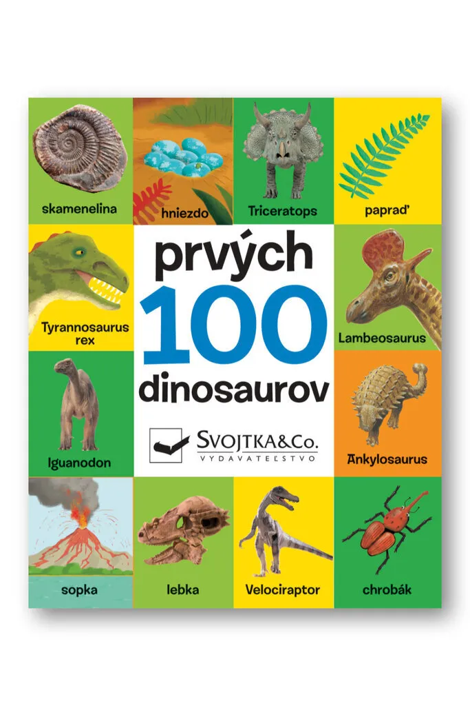 Livre cartonné 100 dinosaures : illustré et résistant pour petit