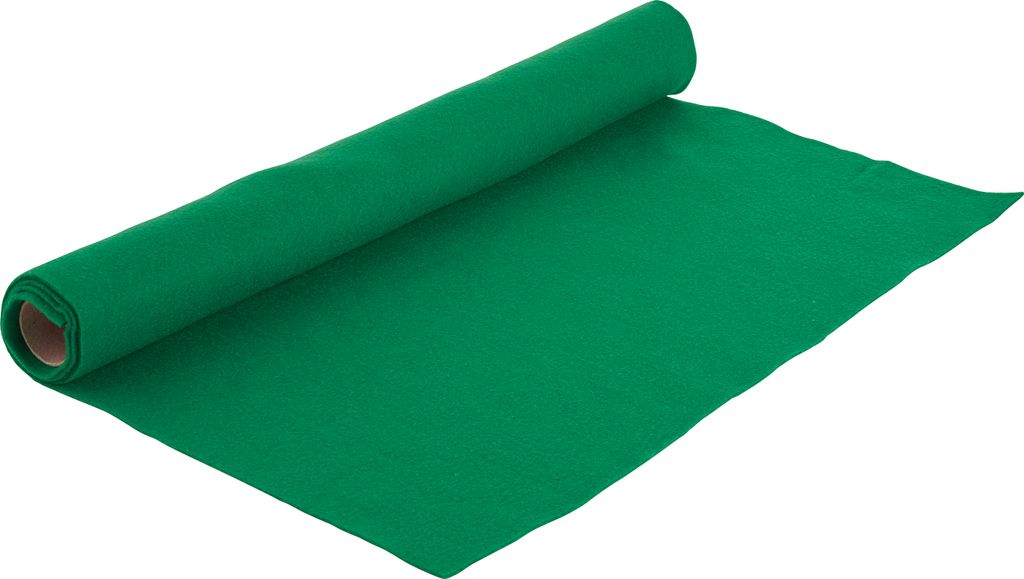 VBS Bastelfilz 45 x 100 cm Filzstoff für kreative Projekte und Handarbeiten Grasgrün