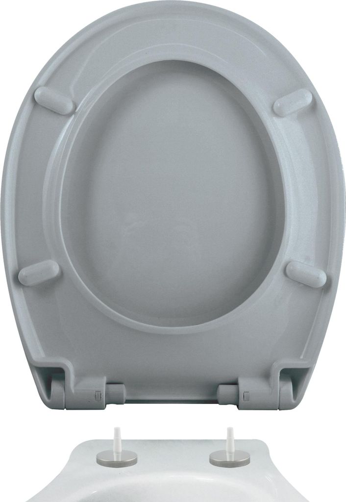WC Sitz Tribeca Grau