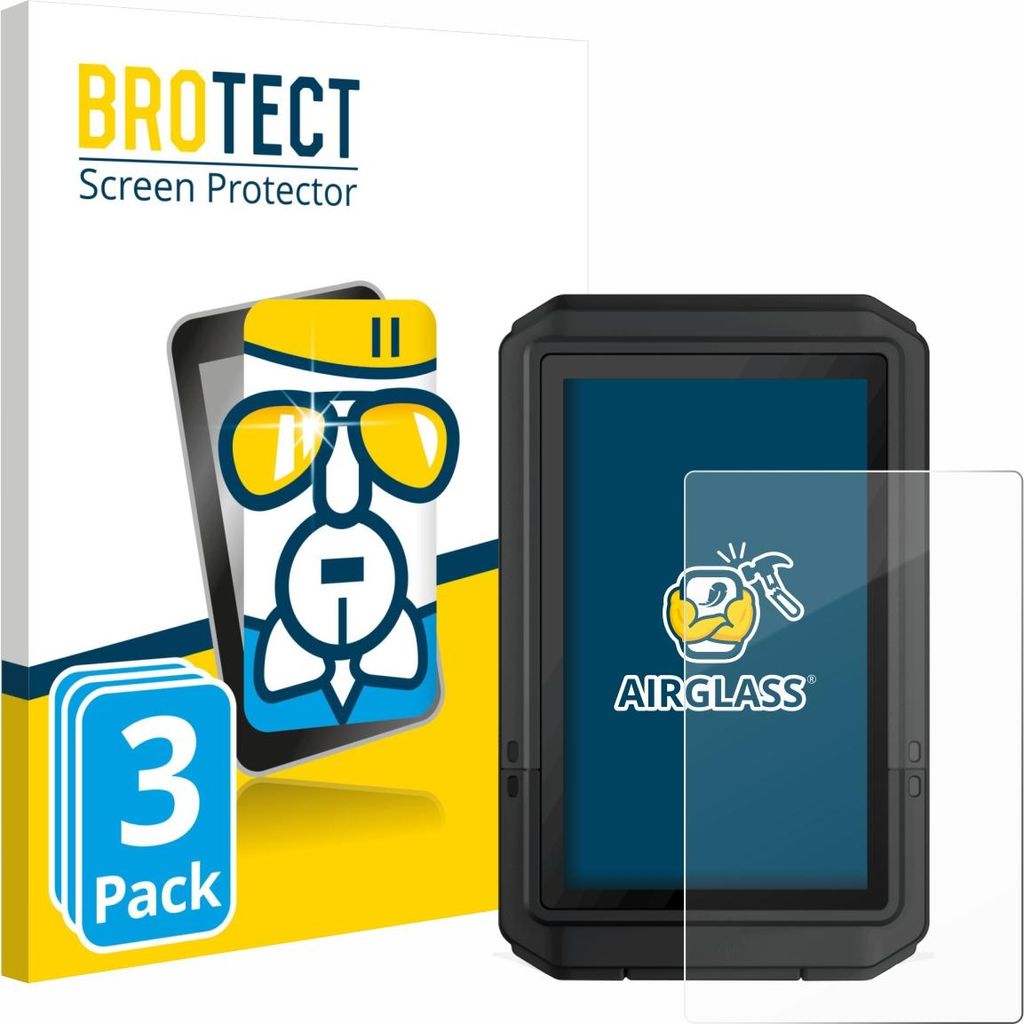 3x BROTECT Schutzglas für Garmin eTrex Touch 2025 Schutzfolie Panzer Folie Glas Display Schutz klar