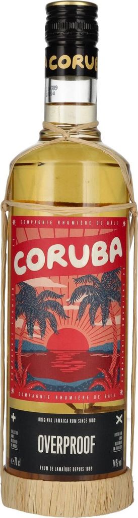 Coruba Overproof Rum 74% Vol. 0.7L Produktbild 