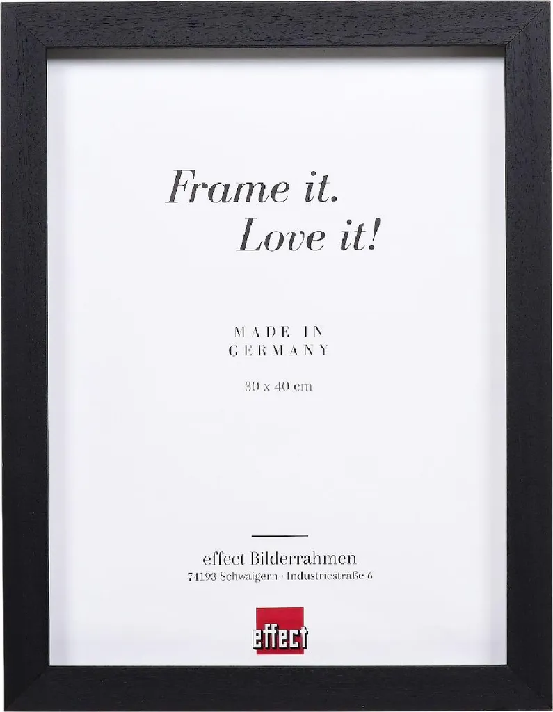 Cornice Estetica Nera 14,8x21 cm Profile 55 | Perfetta per la tua Desk Setup