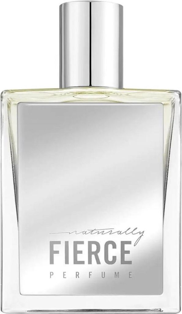 A bottle of Abercrombie & Fitch Naturally Fierce Eau de Parfum for women.