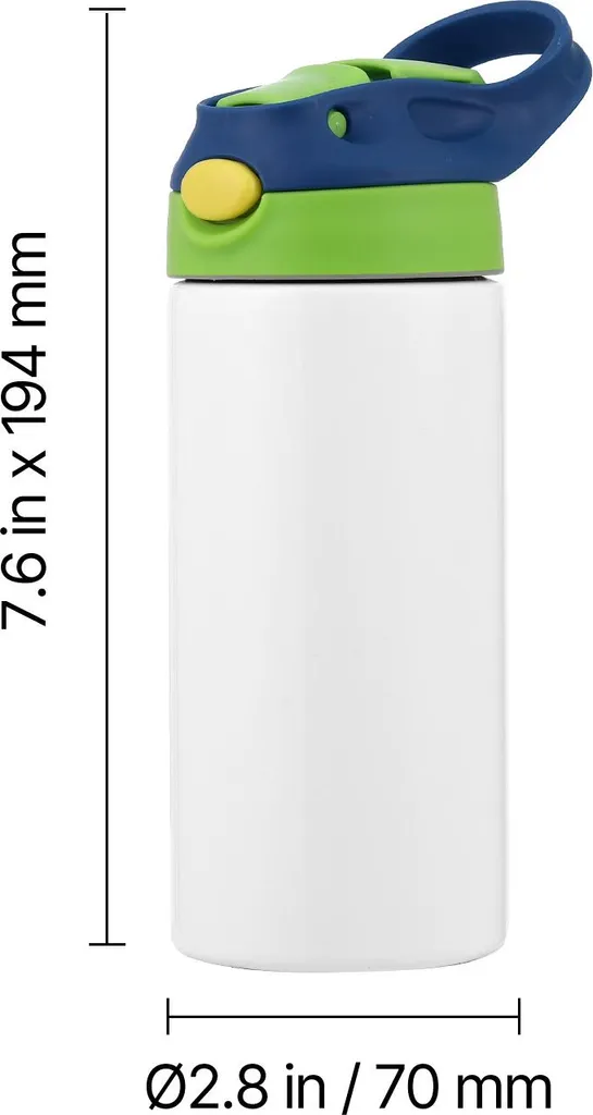 Tasses Sublimation en Acier Inoxydable à Double Paroi Isolée 12 Unités - 8