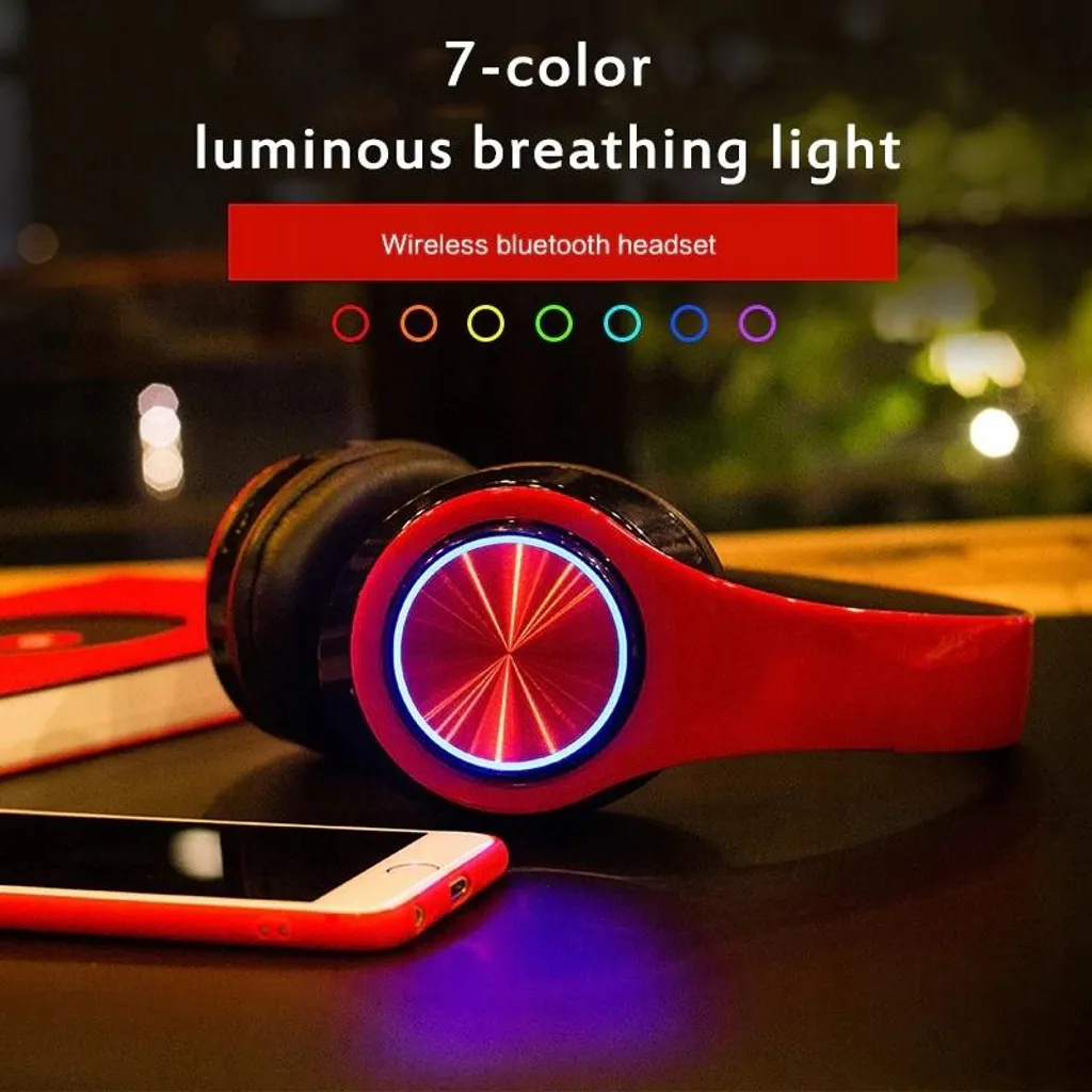 Casque Audio Bluetooth Circum-aural Pliable avec Micro pour Smartphone - 2
