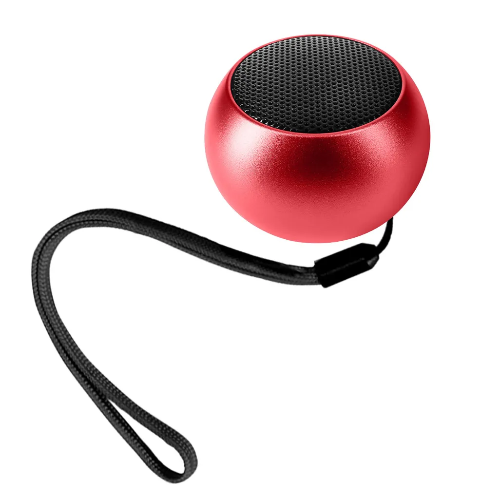 Speaker Bluetooth Moxie Mini Rosso: Design in Alluminio e Audio 3W