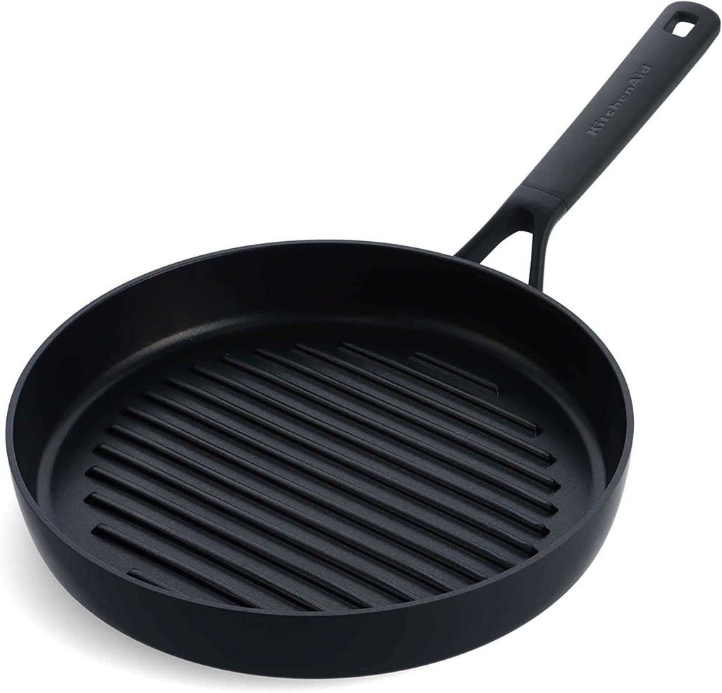 KitchenAid CC005681-001, Rund, Grillpfanne, Schwarz, Produktbild 