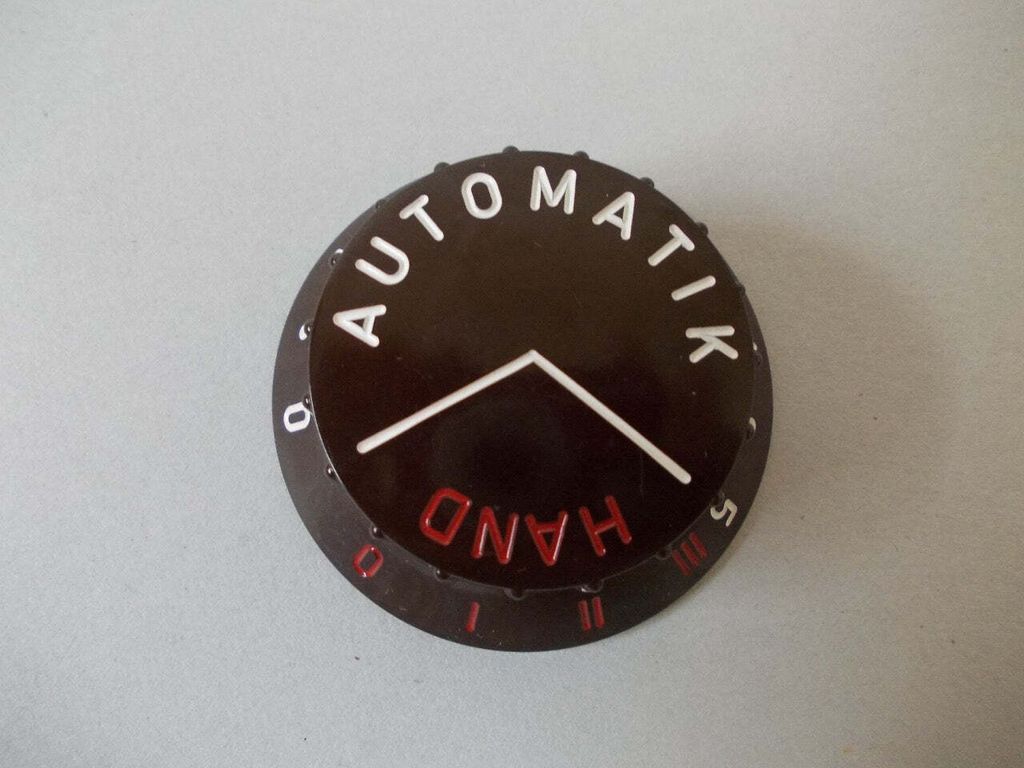 Automatikknopf Dauerbrandofen Kohleofen schwarz