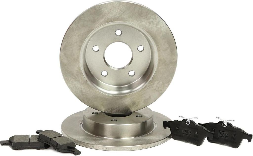 MASTER-SPORT 201101550 Bremsensatz, Scheibenbremse Hinterachse für FORD C-MAX (DM2)