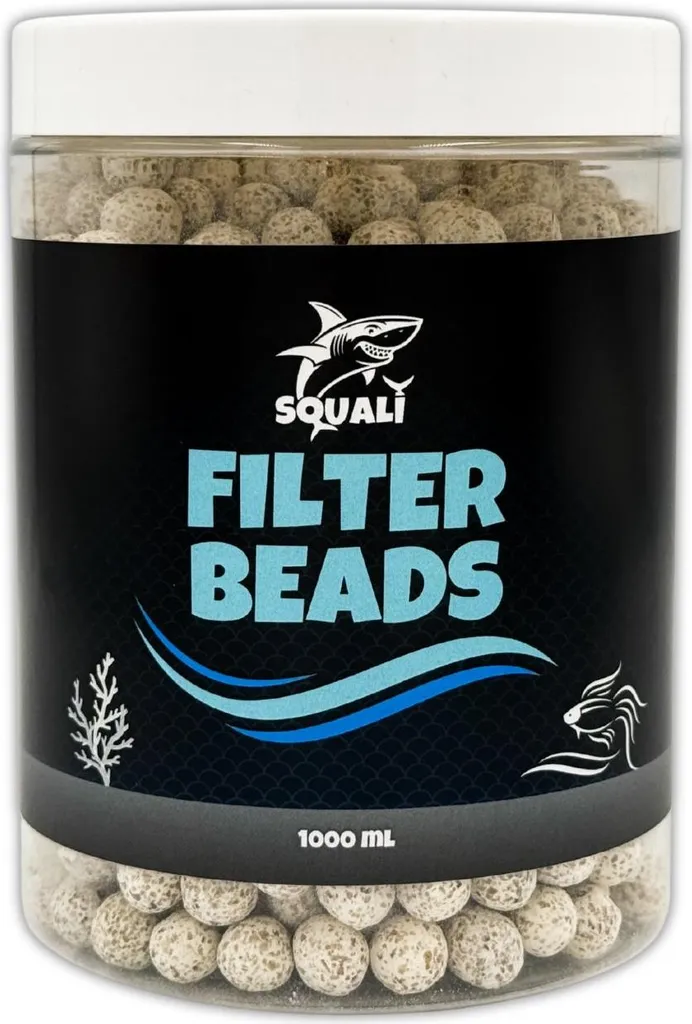 Billes de filtration pour aquarium Squali 1000 ml - Média biologique