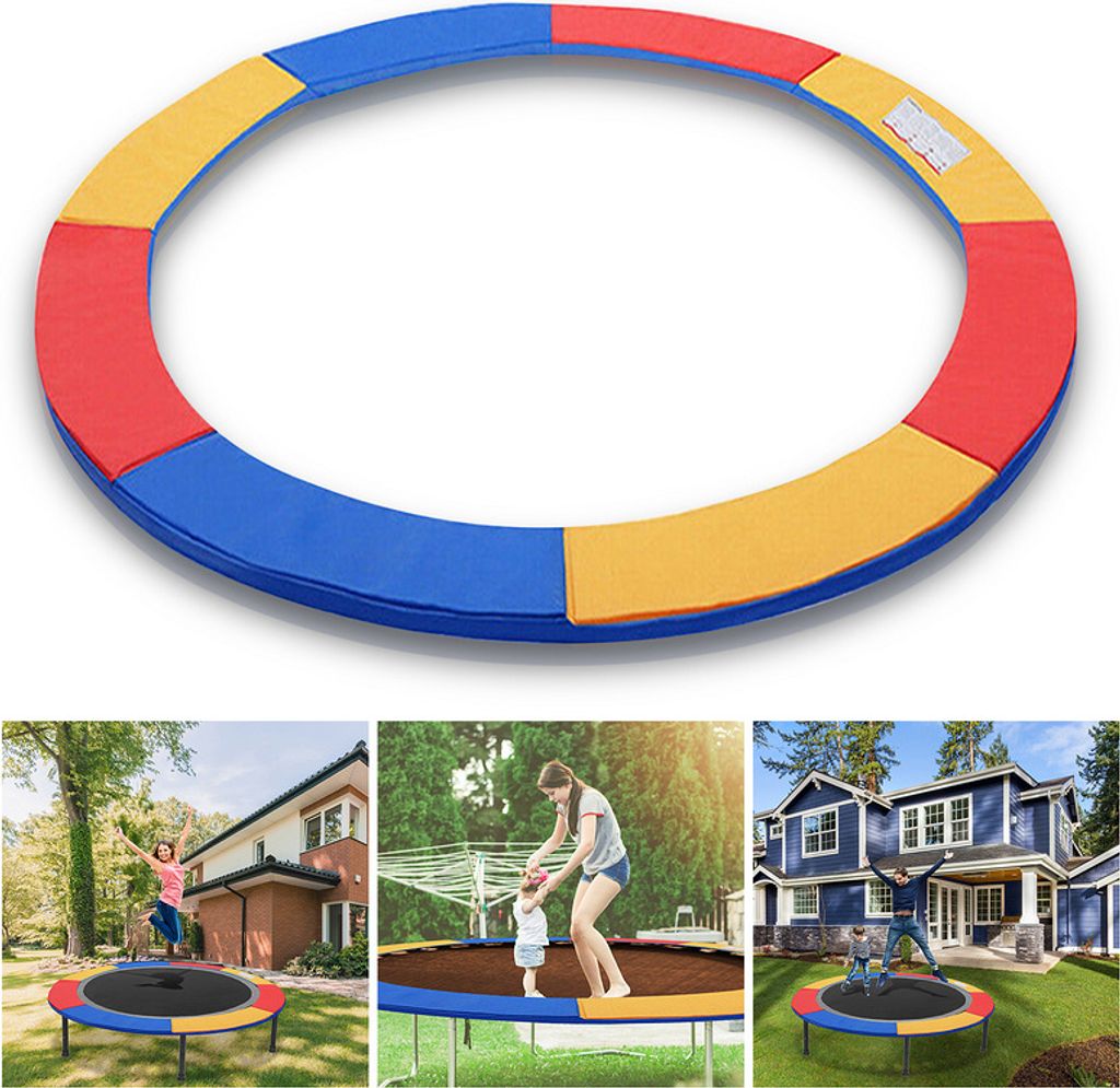 VINGO Randschutz Abdeckung Randabdeckung Trampolin-Zubehör Federabdeckung 244cm Trampolin Schutz