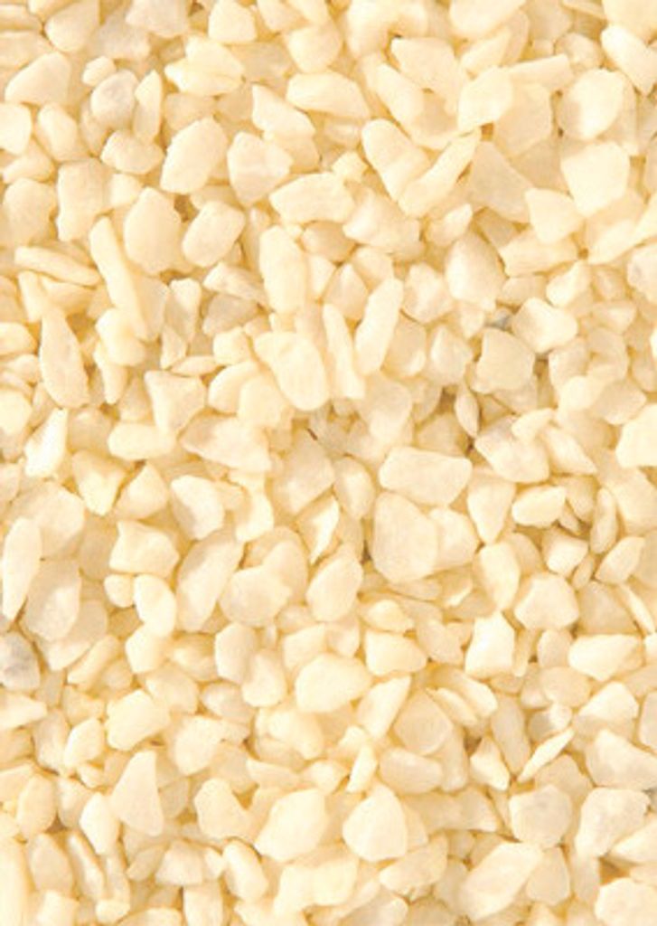 Dekokies creme grobe Körnung für Dekorationen und Bastelarbeiten 500 g