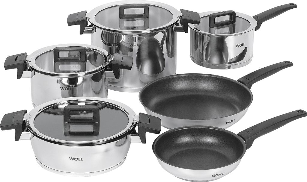 WOLL NCSET002, Schwarz, Edelstahl, Edelstahl, Schwarz, 10 Produktbild 